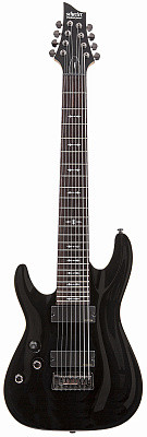 Schecter OMEN-8 LH BLK 8-струнная электрогитара