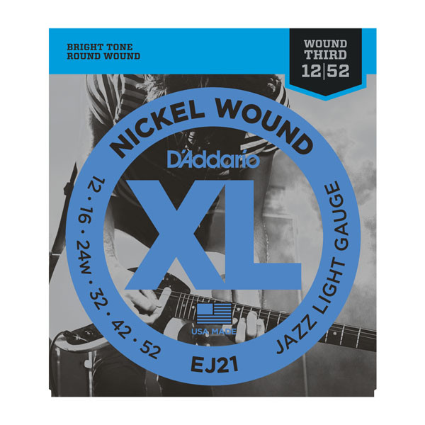 D'Addario EJ21 Набор 6 струн для электрогитары