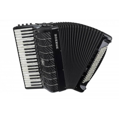 HOHNER MATTIA IV 120 BK gun black аккордеон 4/4