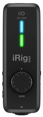 IK MULTIMEDIA iRig Pro I/O компактный аудио/midi интерфейс для iOS, Mac и PC