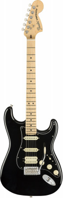 FENDER AMERICAN PERFORMER STRATOCASTER® HSS MN, BLACK электрогитара с чехлом