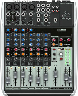 Behringer Xenyx Q1204USB аналоговый микшер с USB и аудио интерфейсом