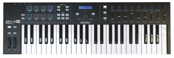 MIDI-контроллер ARTURIA KeyLab Essential 49 Black Edition