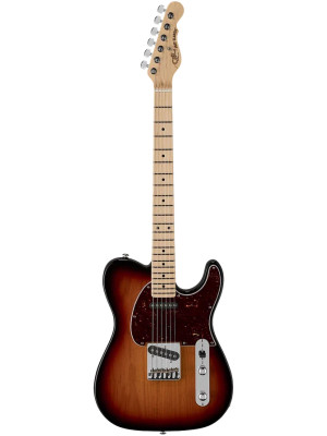 Электрогитара G&L FD ASAT Classic 3-Tone Sunburst MP, с чехлом