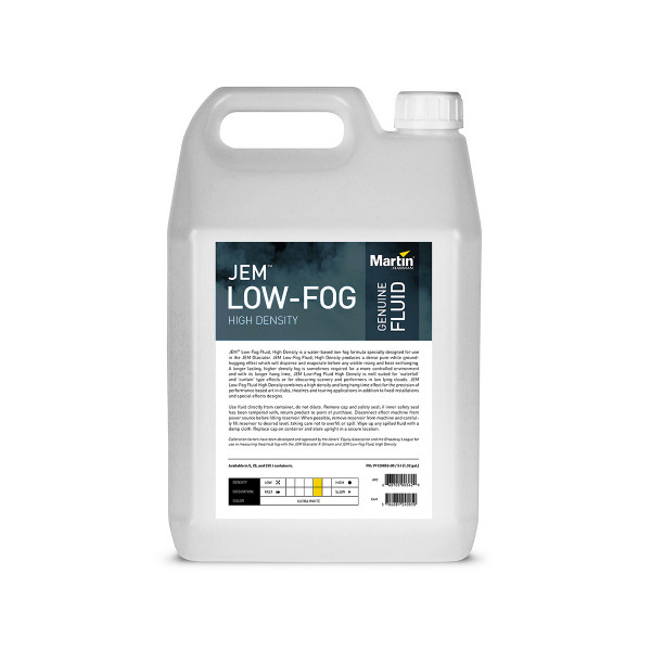 MARTIN JEM Low-Fog Fluid, High Densit жидкость для генераторов дыма высокой плотности