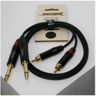 SHNOOR W7 RCA2JM-1,5m - Колоночный кабель