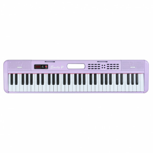 Синтезатор EMILY PIANO EK-7 PU USB+Bluetooth+MIDI, USB+Bluetooth+MIDI, клавиатура - 61 кл. , размер клавиш - полный (фортепианного типа), звуковой процессор, полифония - 64 голоса, количество тембров - 900, количество ритмов - 700, эффекты - эквалайзер Vo