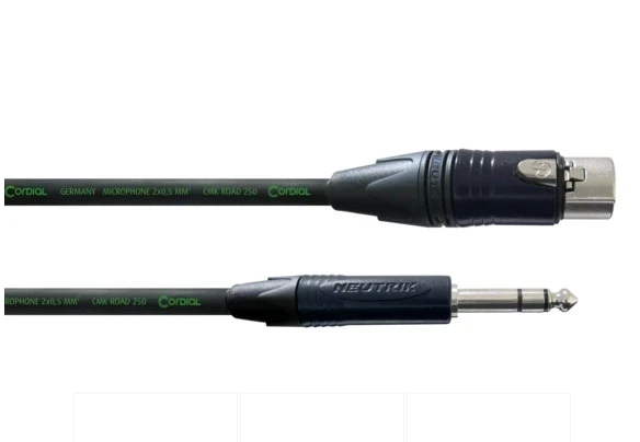 Инструментальный кабель Cordial CRM 2,5 FV