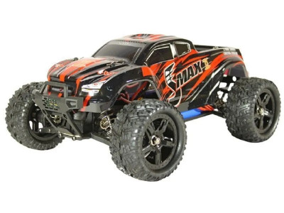 Радиоуправляемый монстр Remo Hobby SMAX Brushless V2.0 (красный) 4WD 2.4G 1/16 RTR