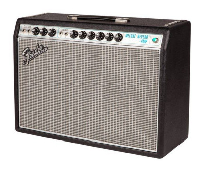 FENDER ’68 CUSTOM DELUXE REVERB® ламповый гитарный комбо-усилитель, 22 ватт