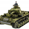 Р/У танк Taigen 1/16 Panzerkampfwagen III (Германия) HC (для ИК танкового боя) 2.4G RTR