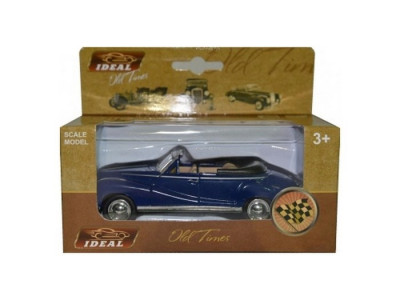 Машина Ideal 1:30-39 Ретромобиль "Old Times" синий, кабриолет