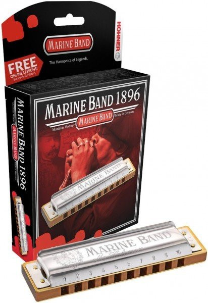 Hohner Marine Band 1896-20 C губная гармошка диатоническая