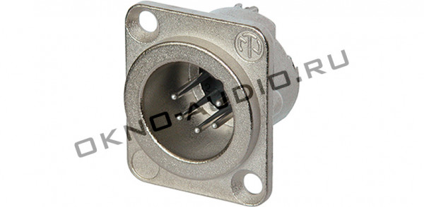 Панельный разъем Neutrik NC5MD-LX XLR male