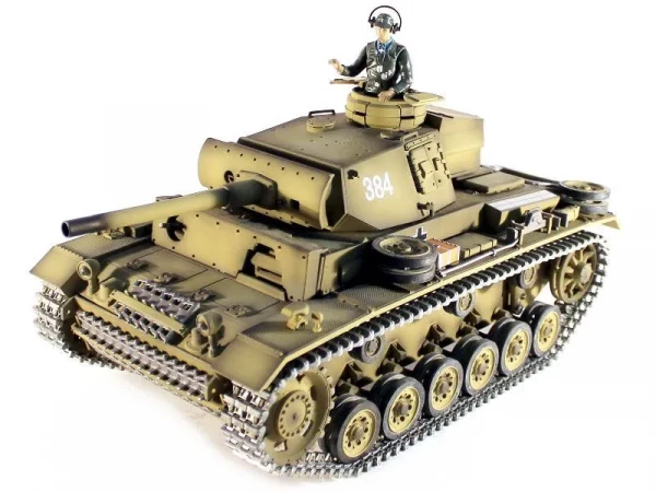 Р/У танк Taigen 1/16 Panzerkampfwagen III (Германия) HC 2.4G RTR