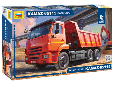Самосвал KAMAZ-65115 1/35