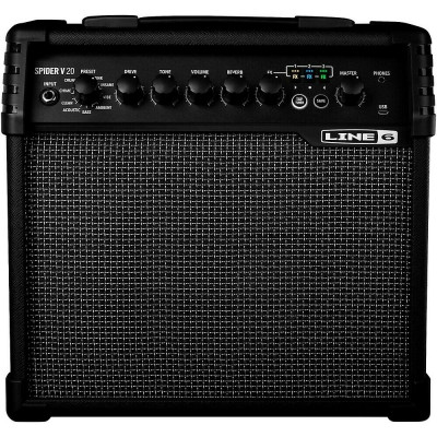 LINE 6 SPIDER V 20 MKII моделирующий гитарный комбоусилитель 20 Вт