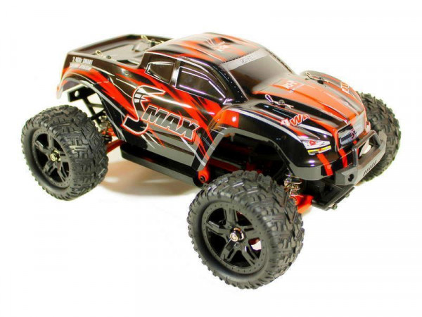 Радиоуправляемый монстр Remo Hobby SMAX UPGRADE (красный) 4WD 2.4G 1/16 RTR