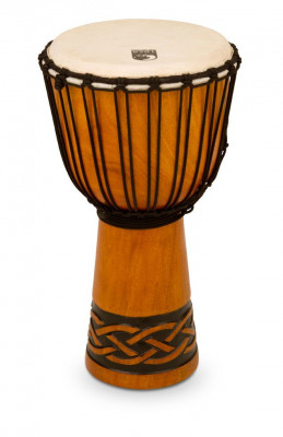 Toca TODJ-8CK Origins Series Rope Tuned Wood Djembe Celtic Knot Small джембе 8"х16"