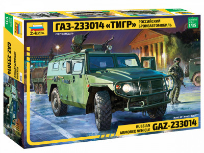 Российский бронеавтомобиль ГАЗ "ТИГР" 1/35