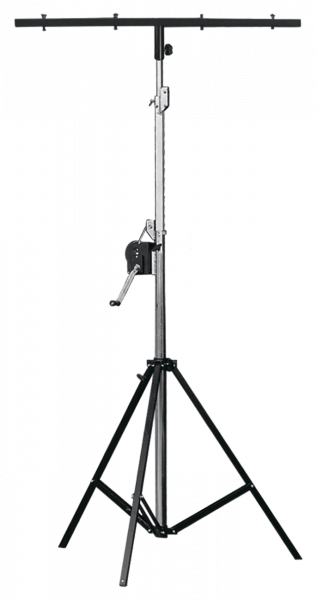 Стойка для светового оборудования Xline Stand LS-85TUV элеваторная 190-400 см, с горизонтальной штангой