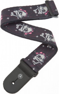 Гитарный ремень PLANET WAVES 50LT03 Miss Skull