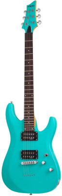 SCHECTER C-6 DELUXE SATIN AQUA электрогитара