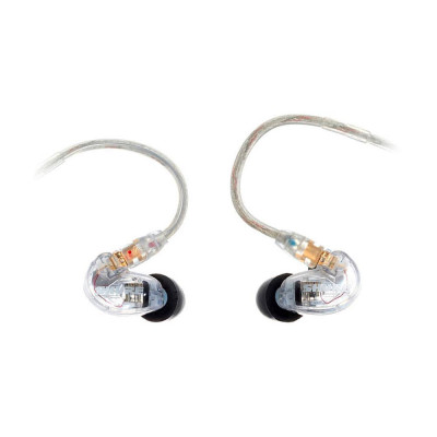 Наушники SHURE SE215-CL-EFS с одним динамическим драйвером, Clear прозрачные