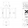 FBT X-LITE 115A -  двухполосная активная би-амп, акустическая система, НЧ 1200 Вт+ВЧ 300Вт,42 Гц-20 кГц, SPL