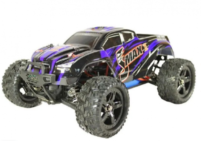 Радиоуправляемый монстр Remo Hobby SMAX UPGRADE V2.0 (синий) 4WD 2.4G 1/16 RTR