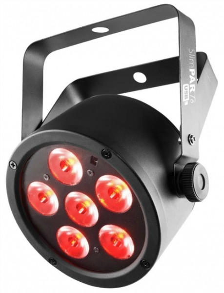 CHAUVET-DJ SlimPAR H6 USB светодиодный прожектор направленного света типа LED PAR 6x10Вт RGBWA+UV c DMX, D-Fi и ИК управлением.