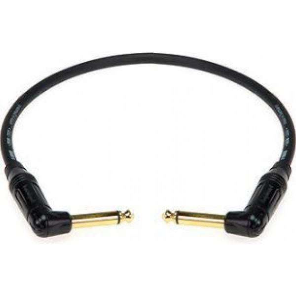 KLOTZ KIKPA030RR кабель для соединения педалей 0,3м, моно Jack Amphenol(угловой) - моно Jack Amphenol(угловой)