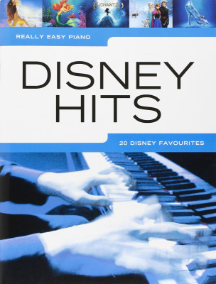 HLE90004882 REALLY EASY PIANO DISNEY HITS EASY PF BOOK