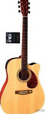 Tenson D10 CE Dreadnought Cutaway Natural электроакустическая гитара