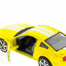 Машина Kinsmart 1:38 Ford Mustang GT с полосками инерция (1/12шт.) б/к