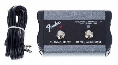 FENDER 2-Button 3-Function Footswitch: Channel / Gain / More Gain with 1/4" Jack футсвич