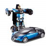 Р/У трансформер MZ Bugatti Veyron 2801P, робот зверь 1/14