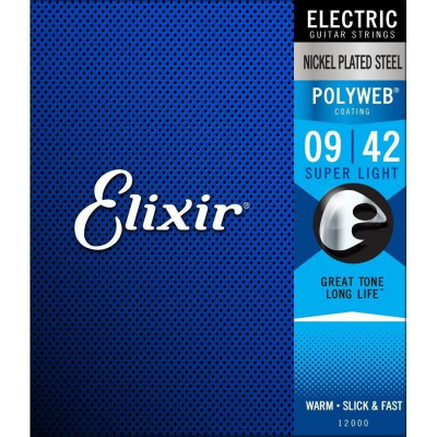 Струны для электрогитары ELIXIR 12000