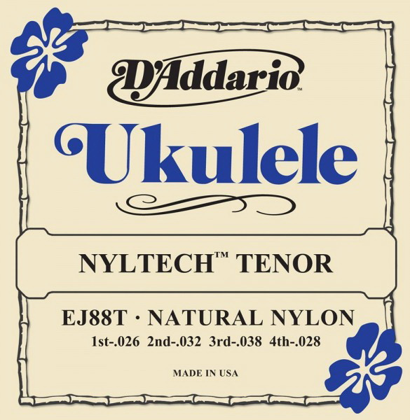 D'ADDARIO EJ88T струны для укулеле-тенор