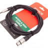 Кабель микрофонный FORCE FMC-15/3 XLR(F) - стерео джек (TRS), 3 м