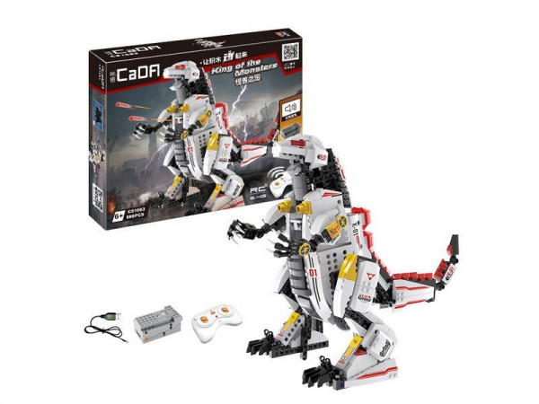 Радиоуправляемый конструктор CADA робот King of the Monster (688 деталей)