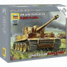 Сборная модель ZVEZDA Немецкий танк Т-VI Тигр, 1/100
