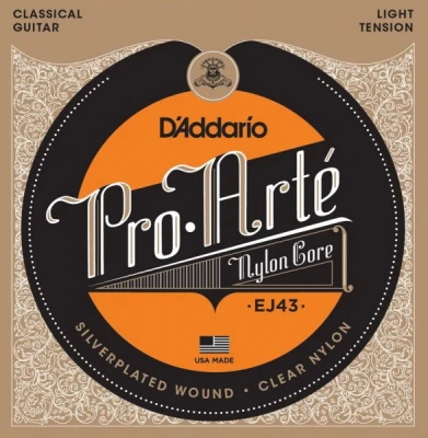 D'ADDARIO EJ43 Light 27-42 струны для классической гитары