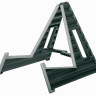 K&M 17591-000-55 WAVE 10 компактная, устойчивая складная стойка для акустической гитары, пластик, цвет черный