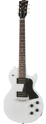 GIBSON Les Paul Special Tribute Humbucker Worn White Satin электрогитара