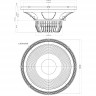 EIGHTEEN SOUND 15NLW9500/8 15" динамик НЧ, неодим, 8 Ом, 1000 Вт AES, 96dB, 39-2000 Гц