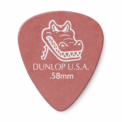 DUNLOP  417R.58 Gator Grip набор медиаторов .58 мм 72 шт