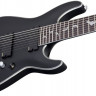 SCHECTER DAMIEN PLATINUM-8 SBK 8-струнная электрогитара