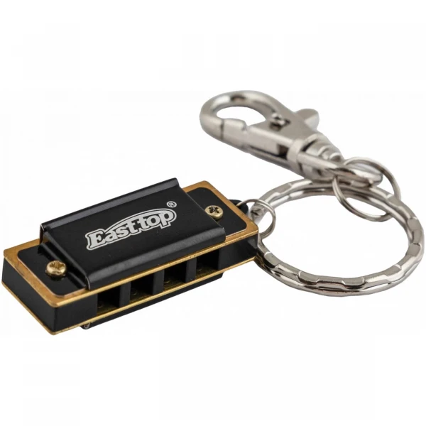 Губная гармошка уменьшенная EASTTOP DF4S BLACK