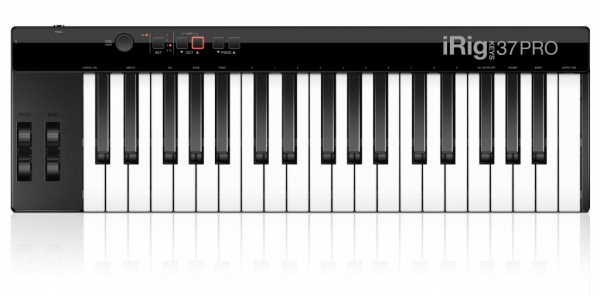 IK MULTIMEDIA iRig Keys 37 PRO USB MIDI-клавиатура для Mac и PC, 37 полноразмерных клавиш